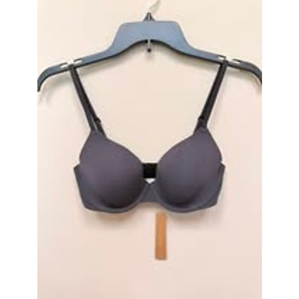 SKIMS FITS EVERYBODY T-Shirt Bra - Onyx Size 32C NWT #1715